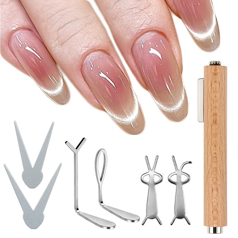 7Pcs Nail Art Magnetic Stick C - Contour Palette Stick ulasan dan harga