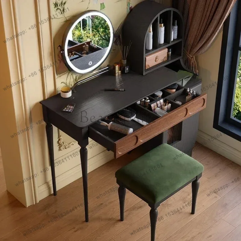LJY Organizer Black Vanity Tab - Beauty Makeup Vanity Set ulasan dan harga
