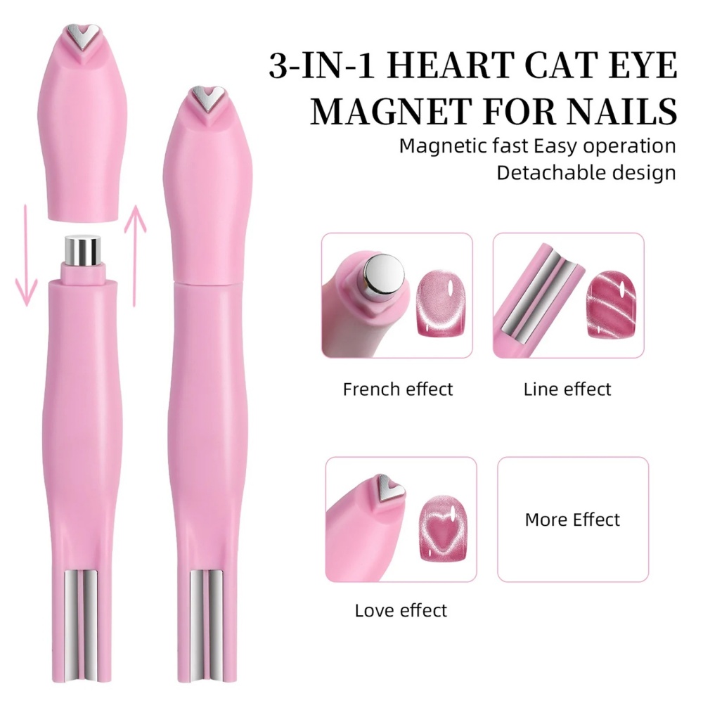 3-In-1 Heart Shape Cat Eye Nai - Contour Palette Stick ulasan dan harga