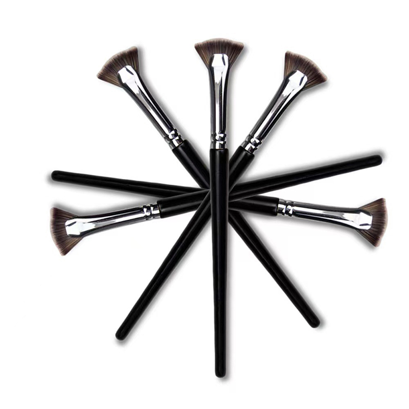 ~1PC Fan-shaped Eyelash Brush  - Beauty No Makeup ulasan dan harga