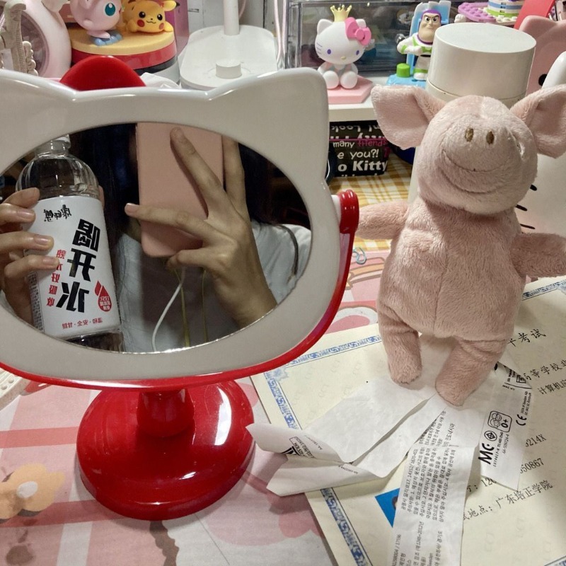 Hello Kitty Desktop Vanity Mir - Beauty Makeup Vanity Set ulasan dan harga